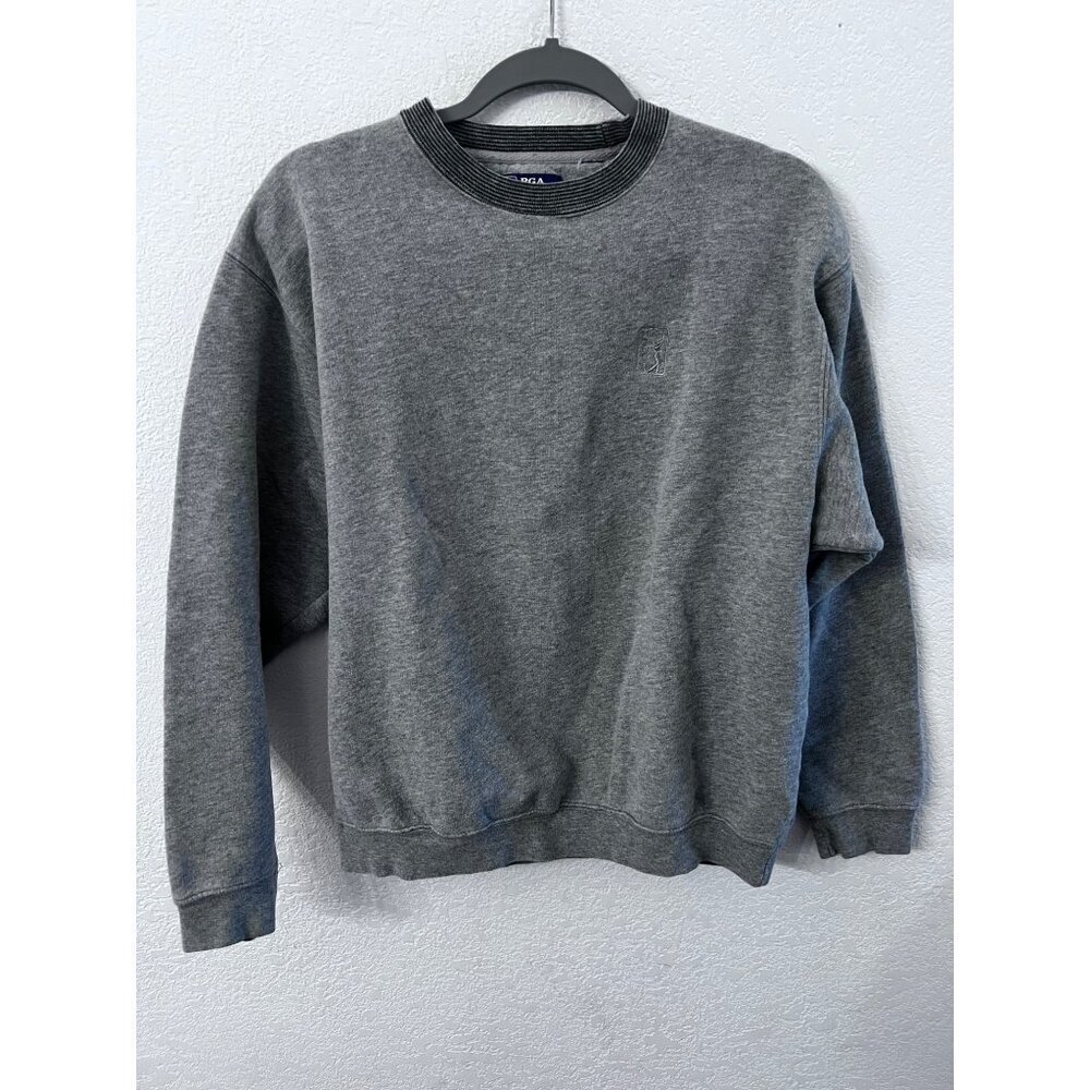 PGA golf grey sweatshirt mens size small